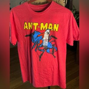 NWT Marvel ANTMAN T Shirt Size Medium Hot Topic PTP 19”